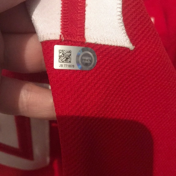 Game Worn Toronto Blue Jays Canada Day Jersey Aaron Sanchez MLB authenticated - Picture 5 of 6